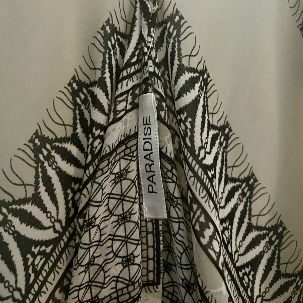 EUC Paradise Sleeveless Printed Caftan (OS) - Picture 2 of 3